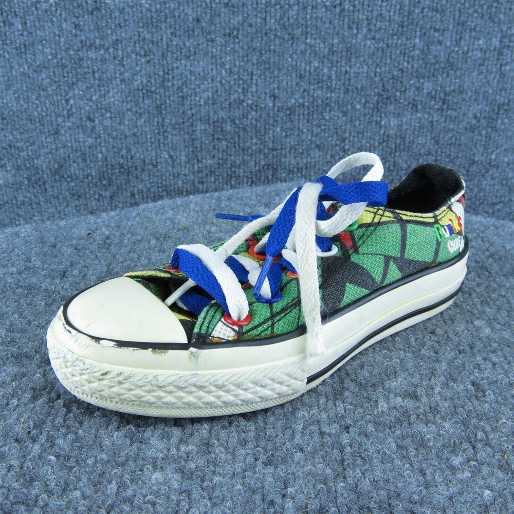 Converse Boys Sneaker Shoes Multicolor Fabric Lace Up Size T 11‎ Medium